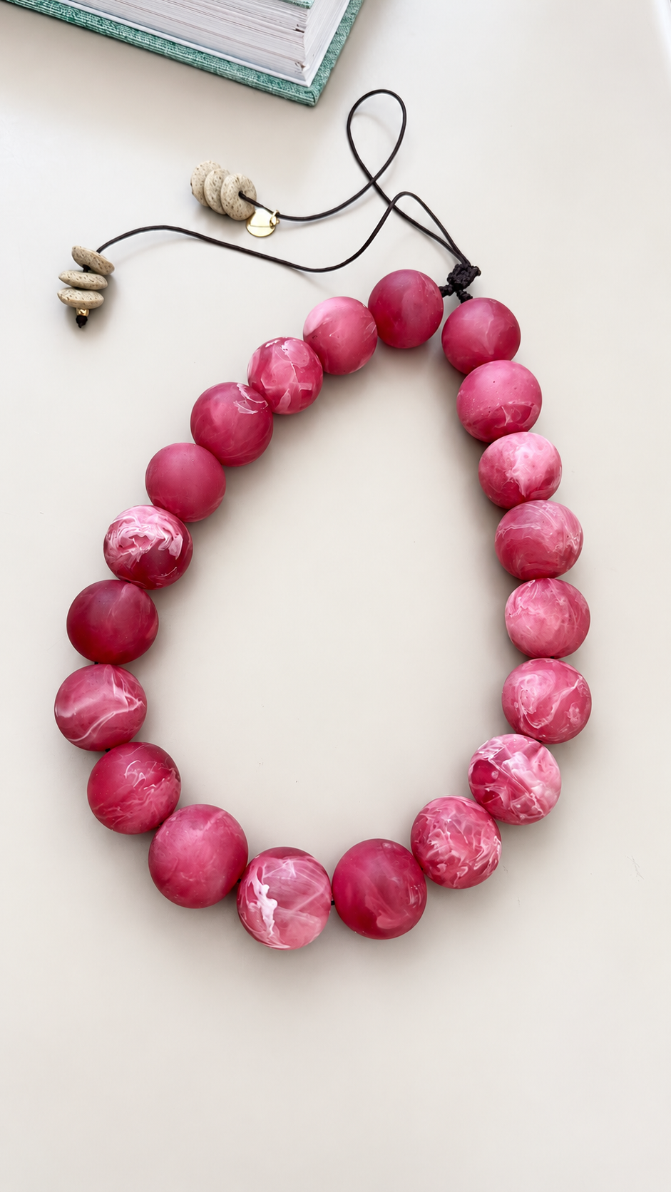 Bali Collection- Tibetan Resine Spheres Necklace