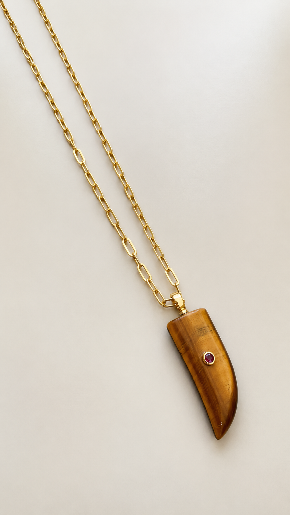 CORNO - Natural Stone Necklace