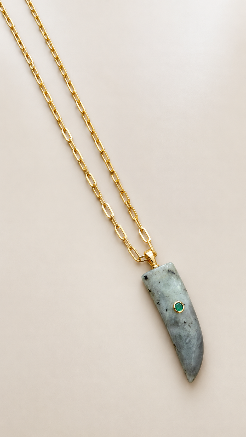 CORNO - Natural Stone Necklace