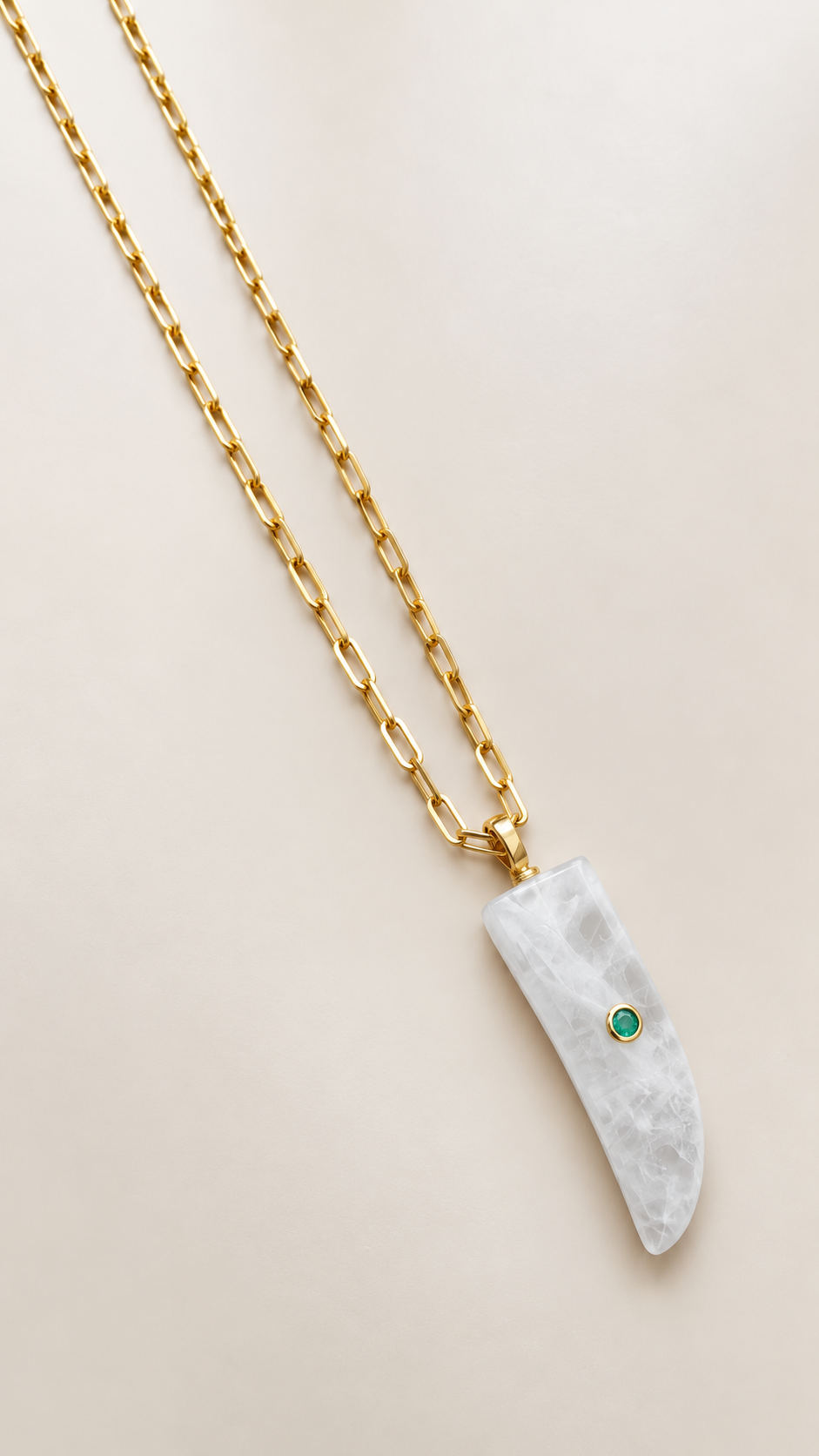 CORNO - Natural Stone Necklace
