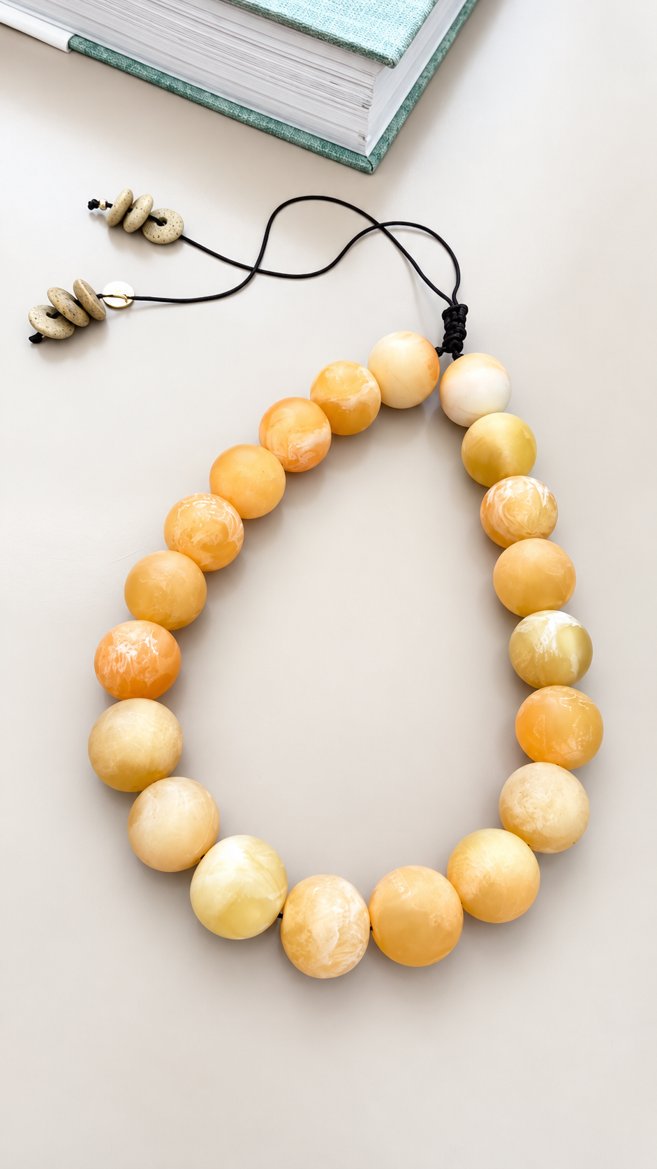 Bali Collection- Tibetan Resine Spheres Necklace