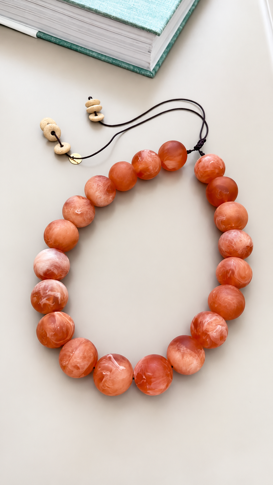 Bali Collection- Tibetan Resine Spheres Necklace