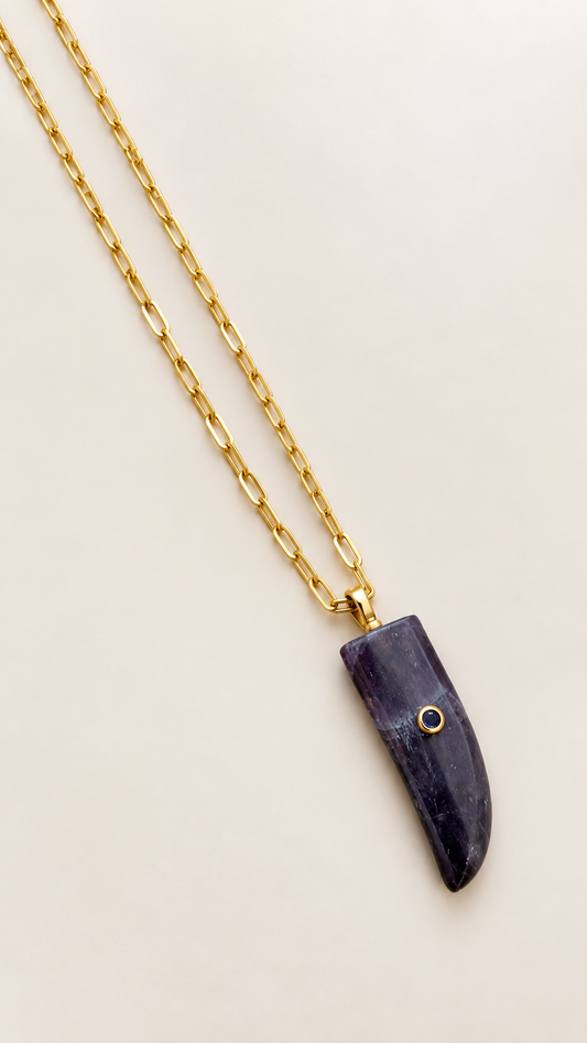 CORNO - Natural Stone Necklace