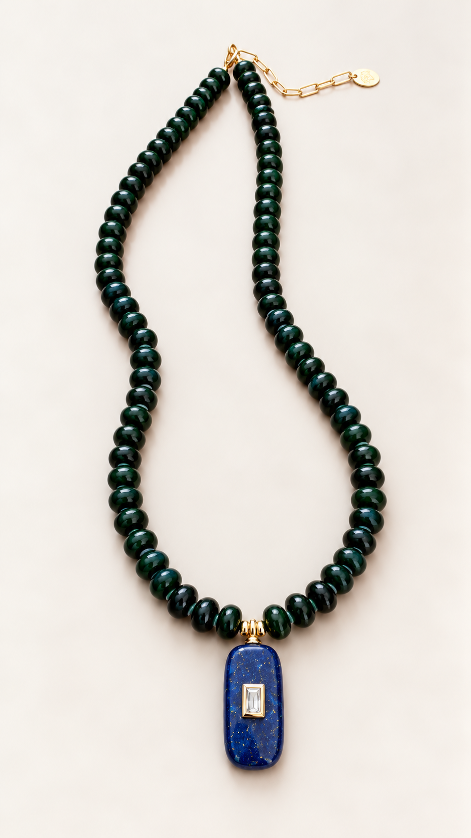 Stone focal necklace