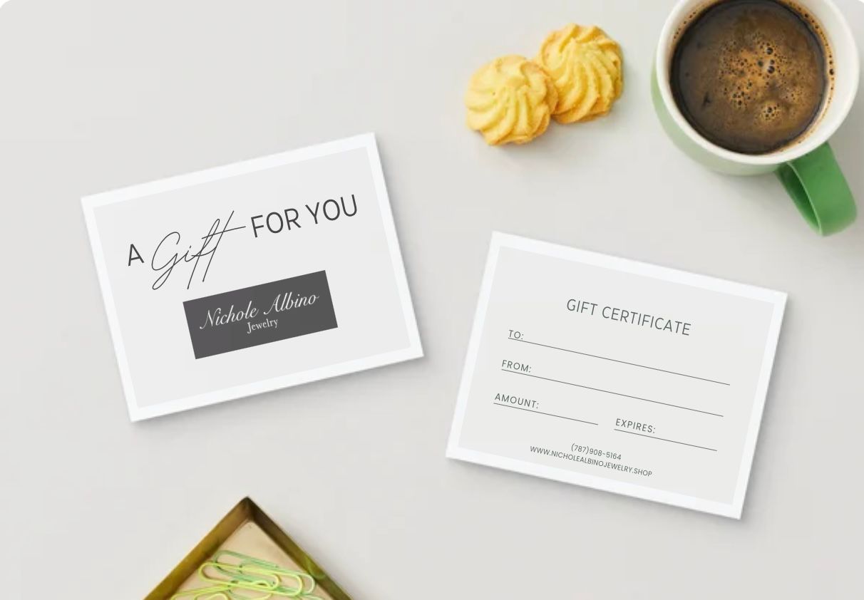 Nichole Albino Jewerly Gift Card